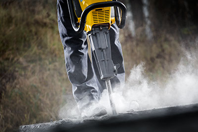 Petrol concrete breaker discount